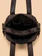 Sac a Main de Cours Y2K Fleur Café