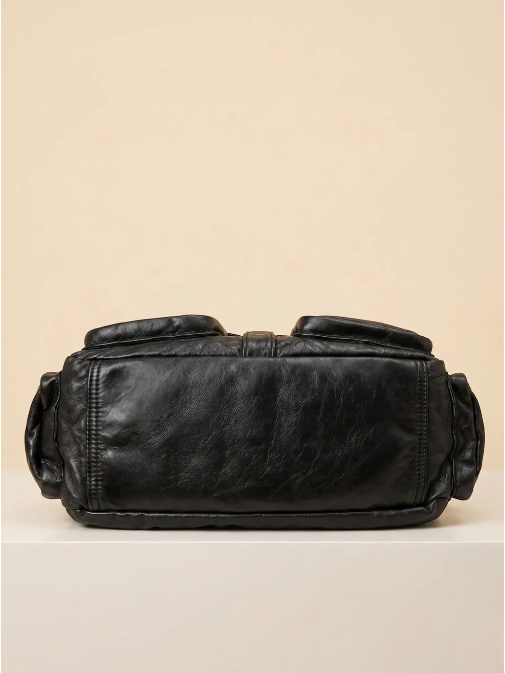 Sac a Main de Cours Y2K Ovale Noir