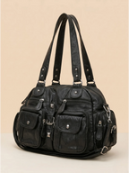 Sac a Main de Cours Y2K Ovale Noir