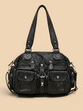 Sac a Main de Cours Y2K Ovale Noir