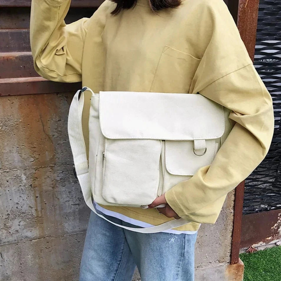 Sac Bandoulière de Cours Minimaliste