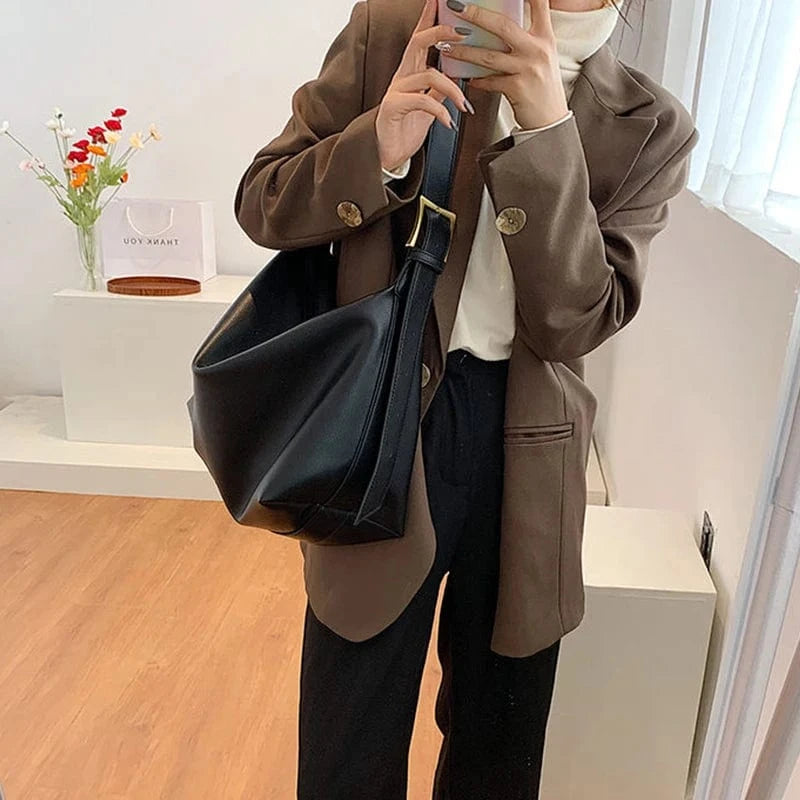 Sac Bandoulière en Cuir Souple