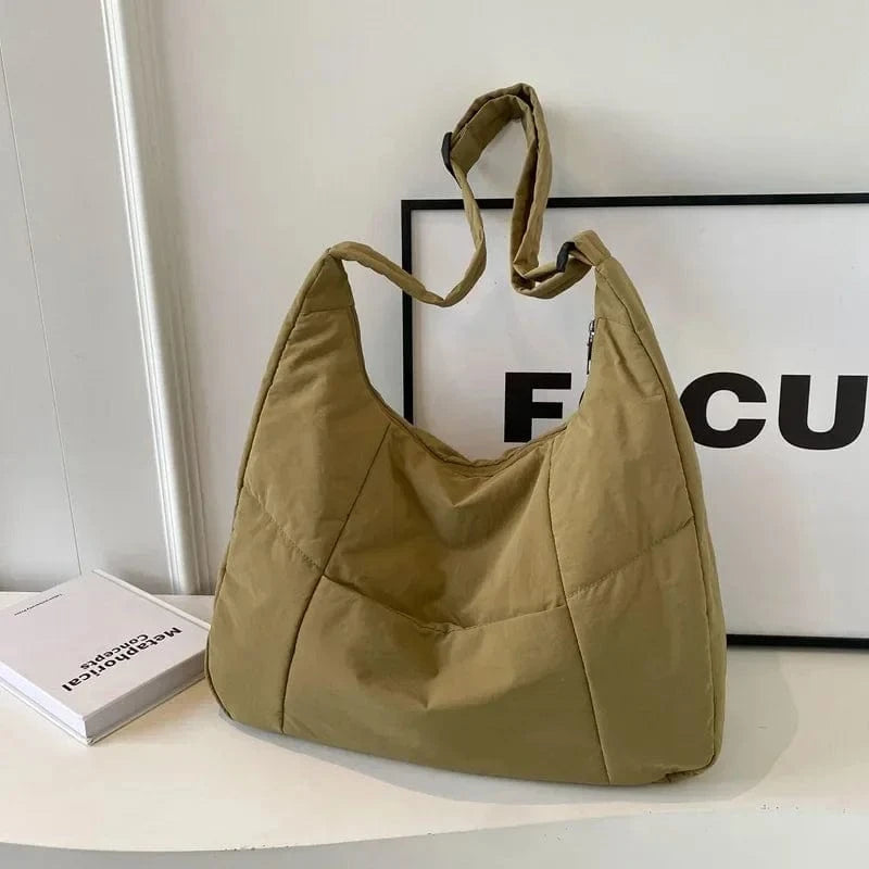 Sac Bandoulière en Toile Khaki
