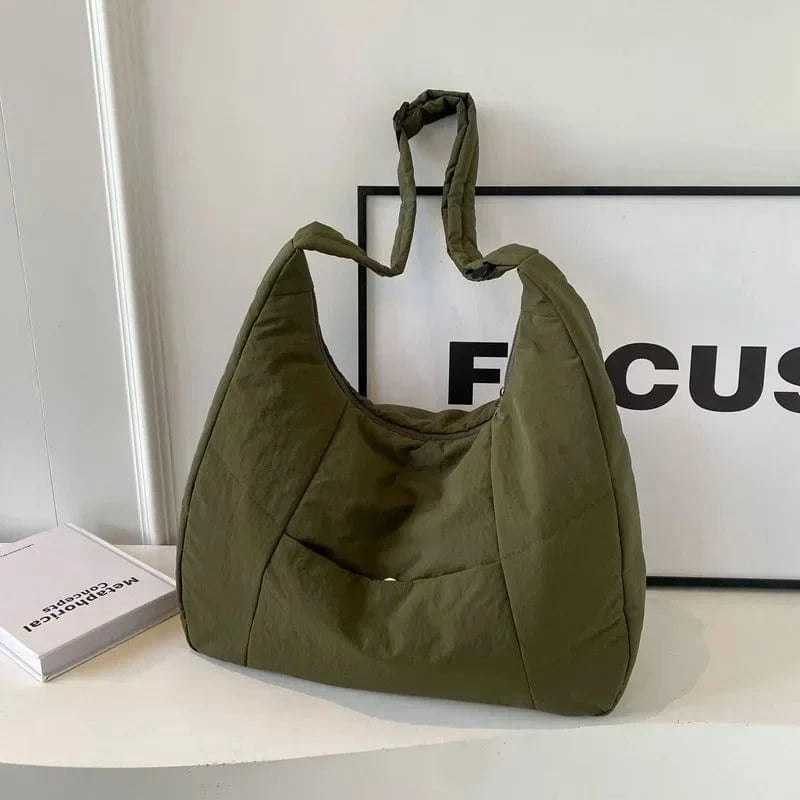 Sac Bandoulière en Toile Vert