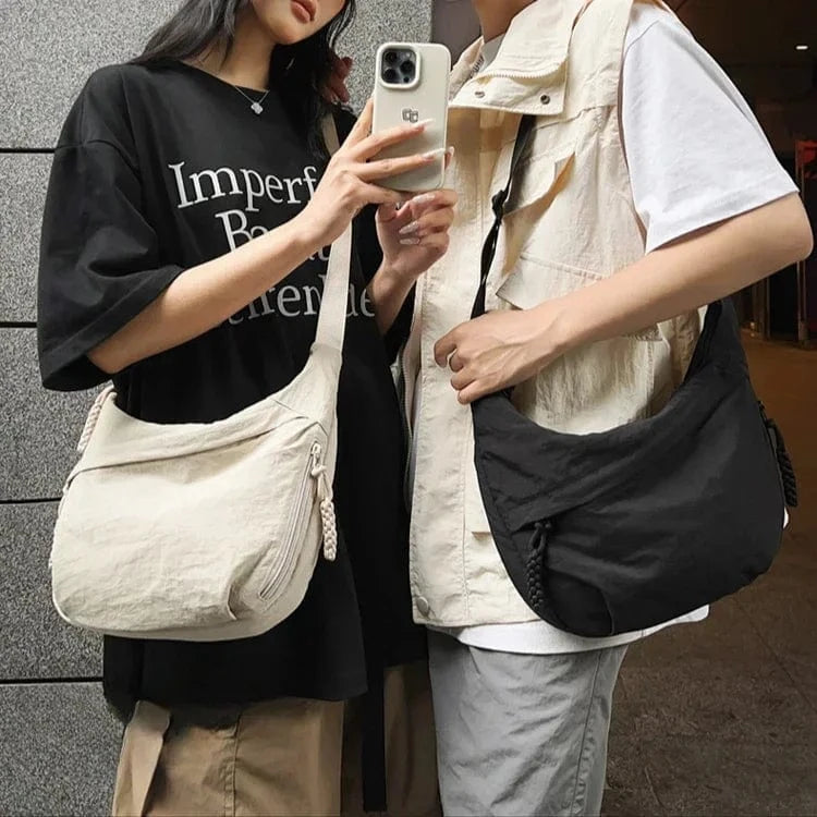 Sac Besace de Cours en Nylon