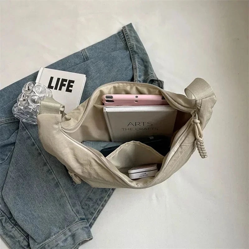 Sac Besace de Cours en Nylon