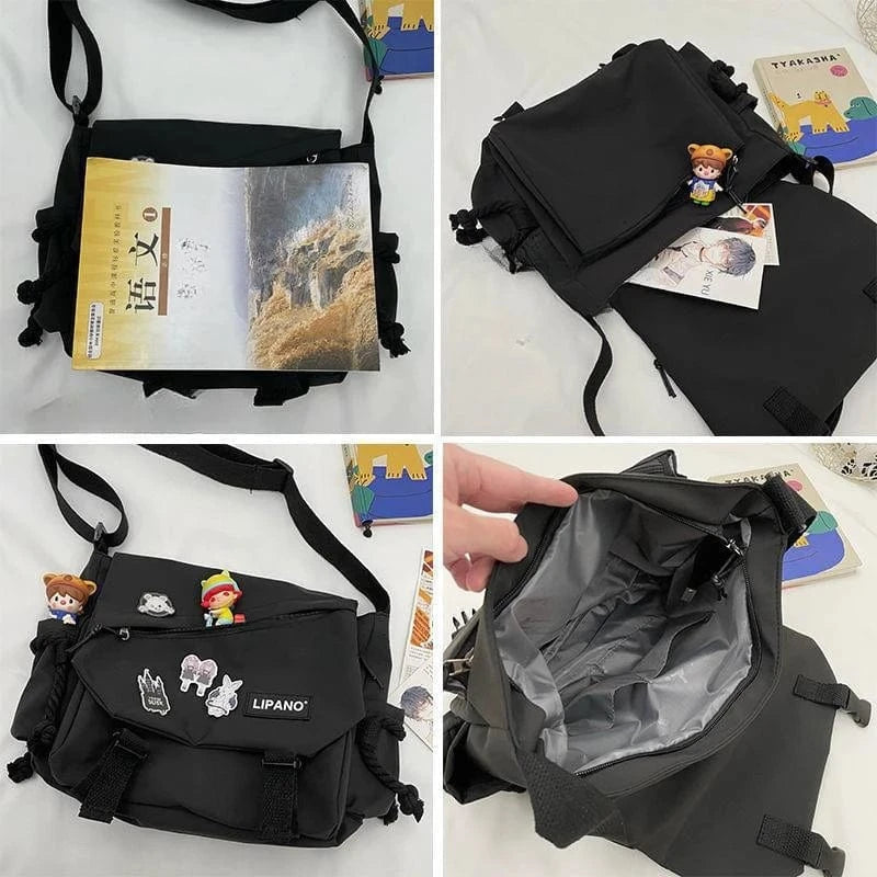 Sac Besace de Cours Kawaii