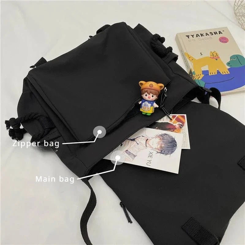 Sac Besace de Cours Kawaii