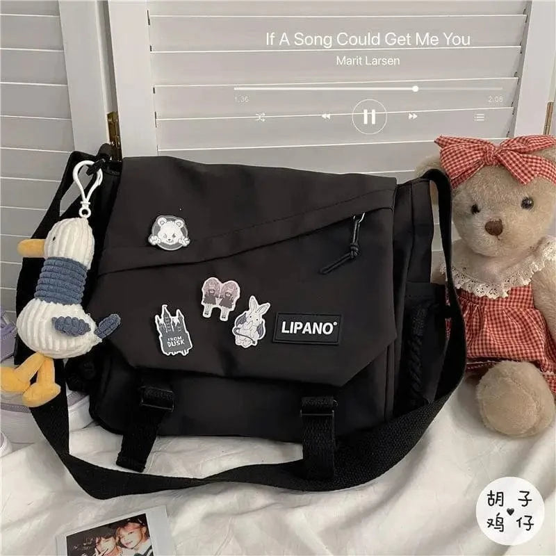 Sac Besace de Cours Kawaii