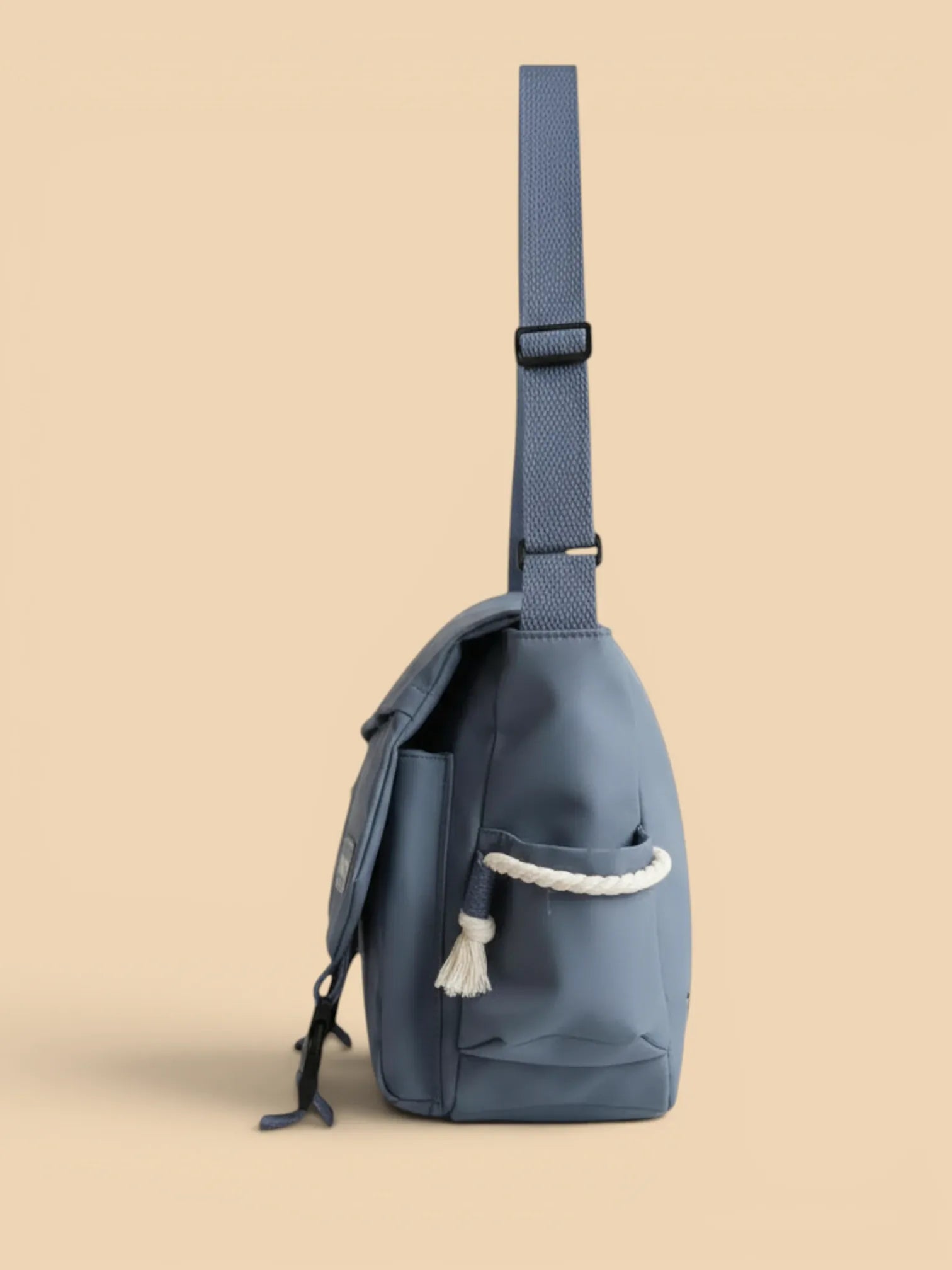 Sac Besace de Cours Kawaii Bleu