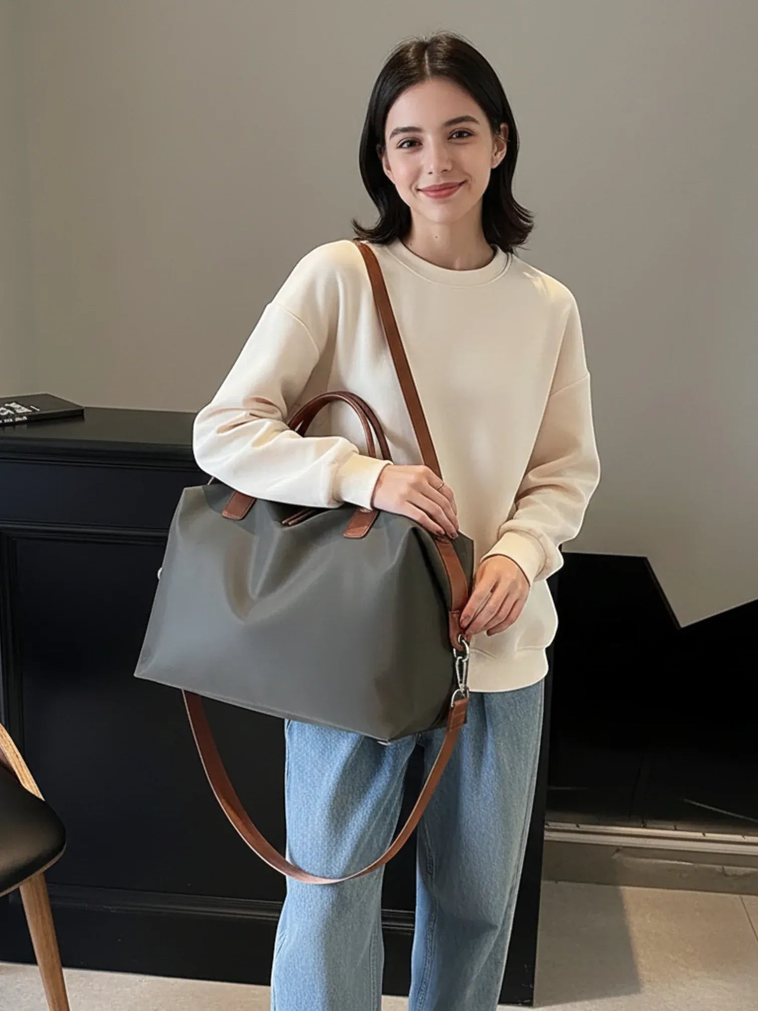 Sac Bowling de Cours Vert / 41 x 27 x 17cm