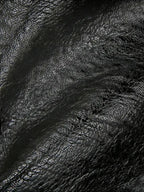 Sac Cabas Aviateur en Similicuir Noir