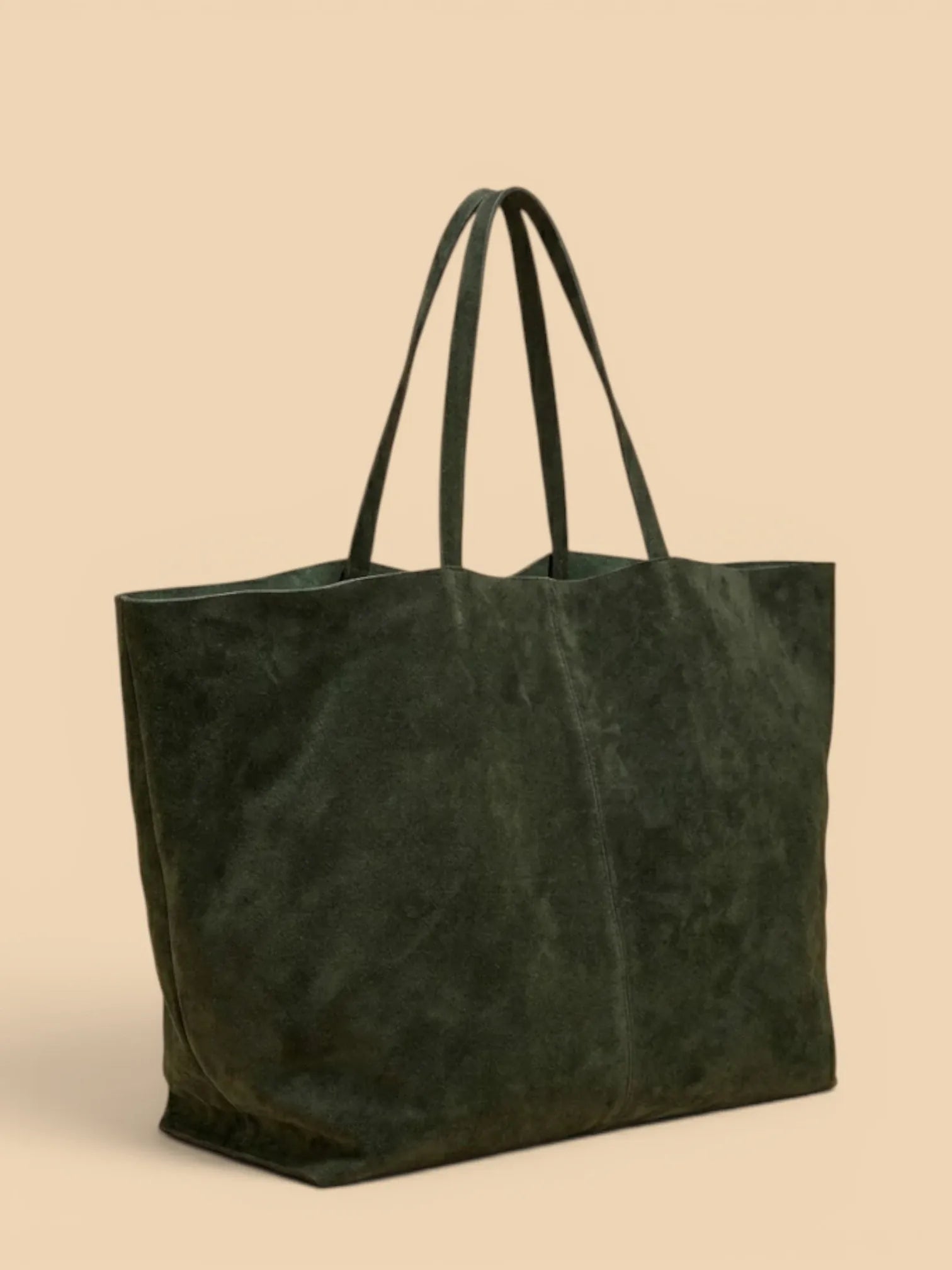 Sac Cabas Cours en Suède Vert Foncé