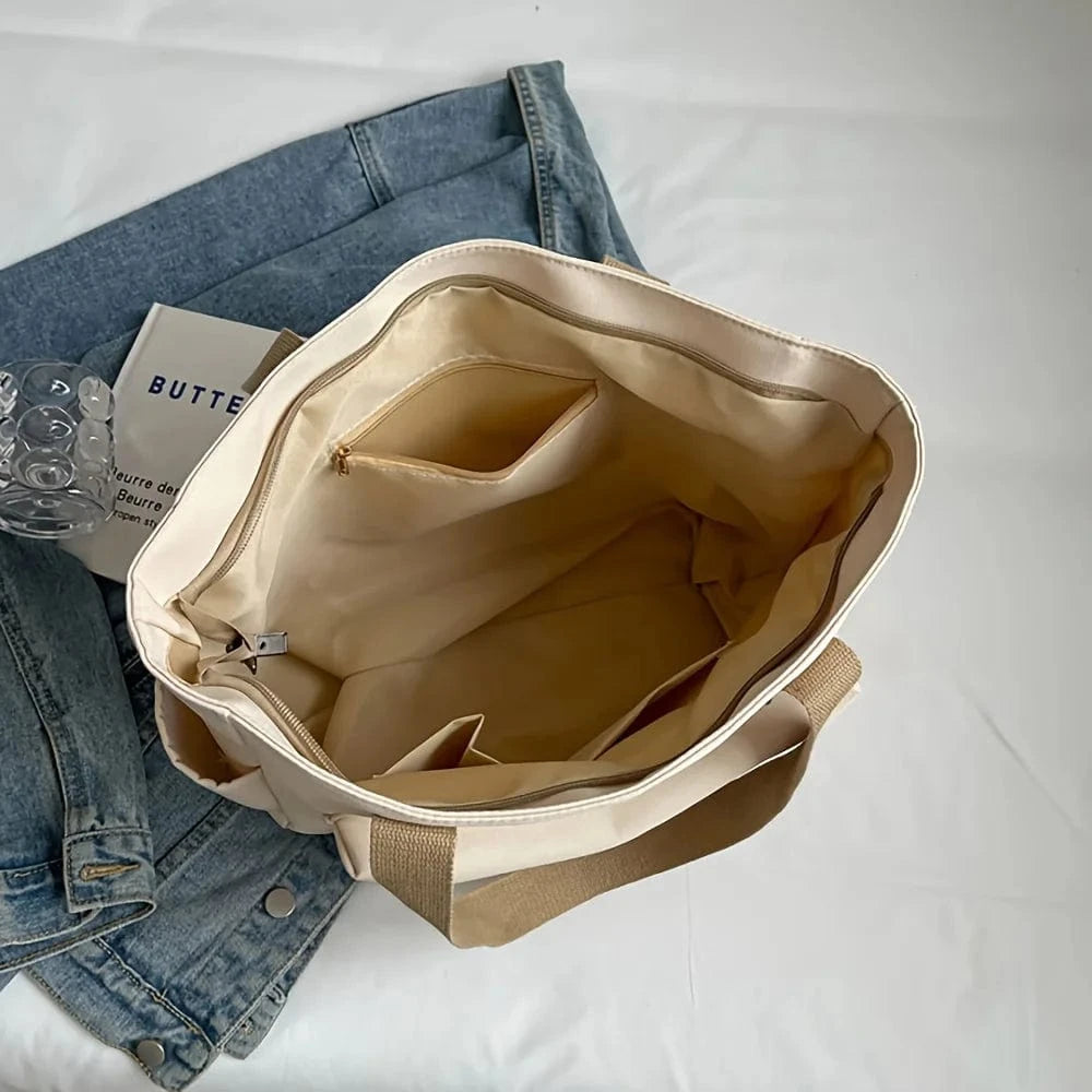 Sac Cabas de Cours en Toile Imperméable