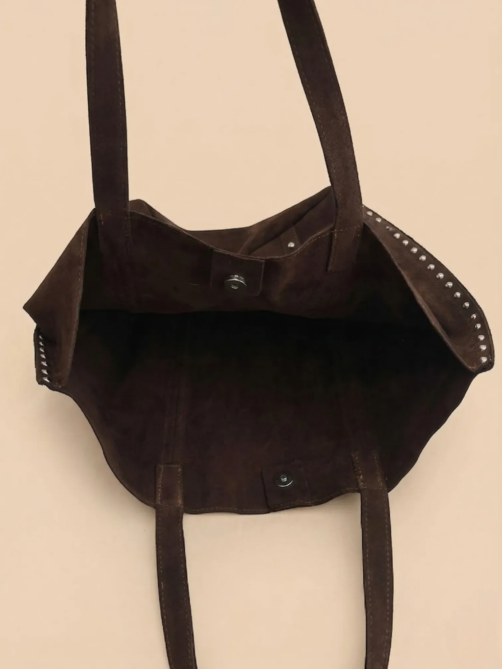Sac Cabas de Cours Santiag Café 50x34x13cm