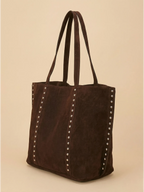 Sac Cabas de Cours Santiag Café 50x34x13cm