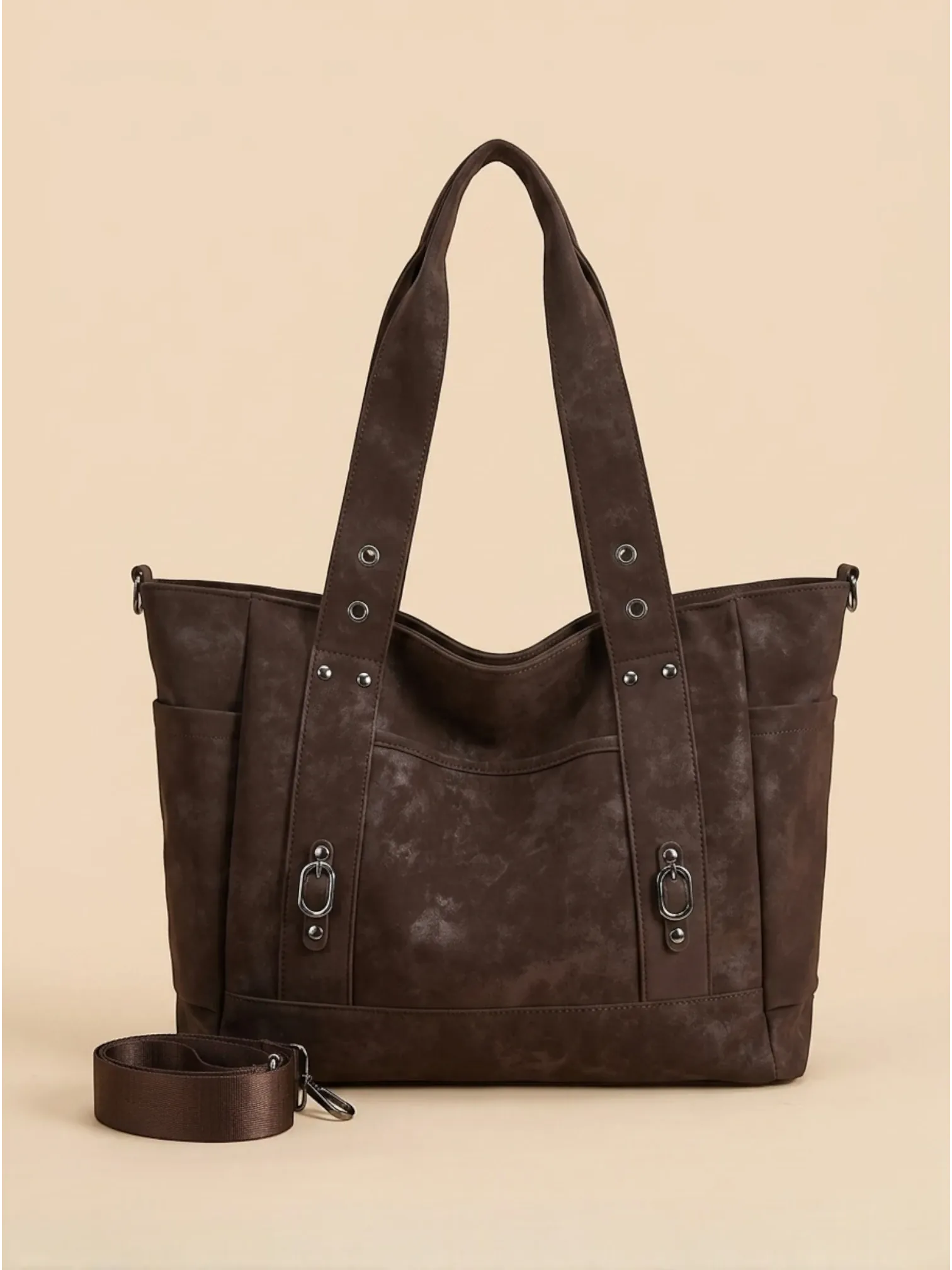 Sac Cabas en Nubuck Vegan Café