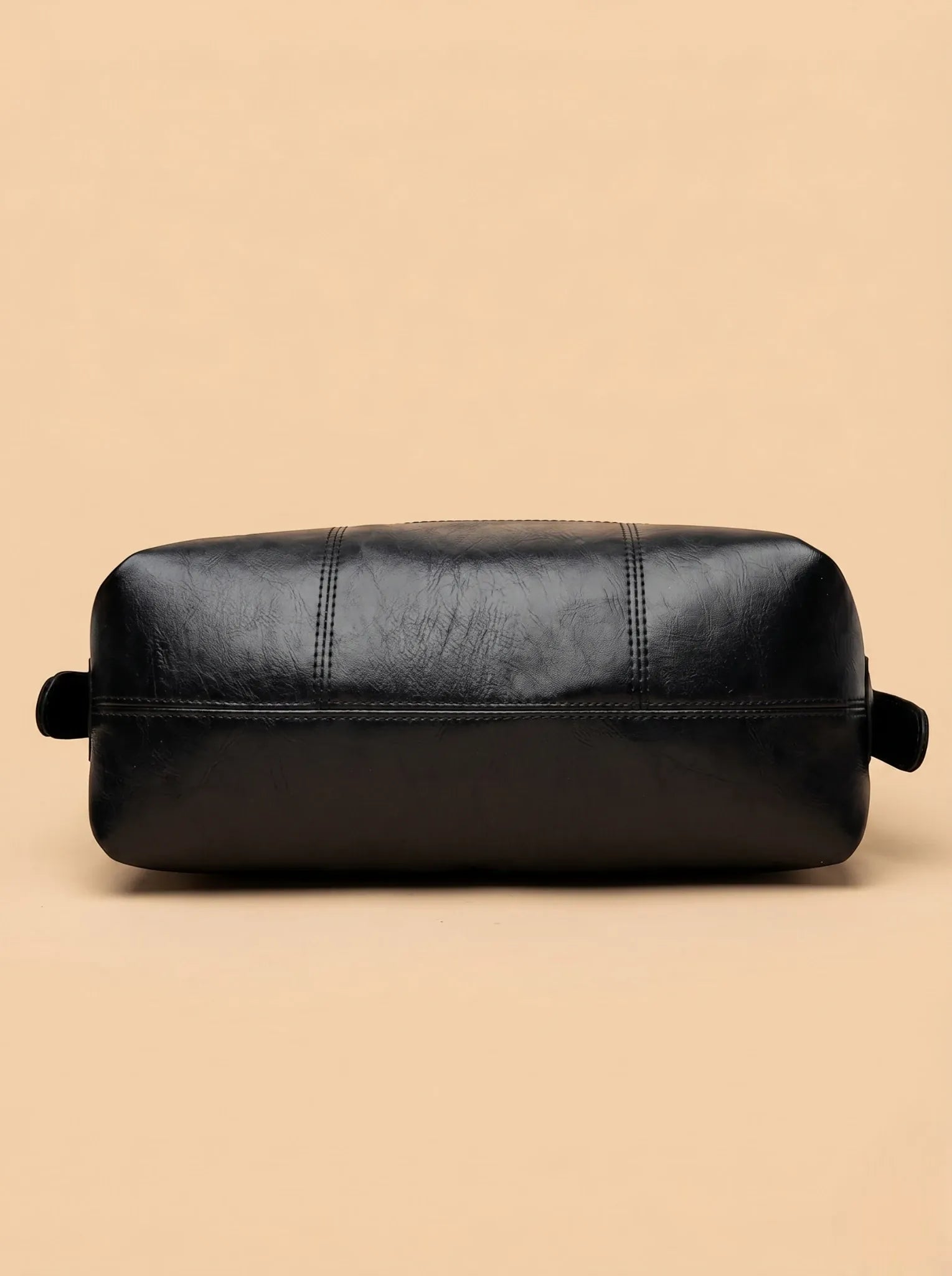 Sac Cabas Femme Cuir Vegan Souple Quotidien Noir