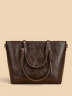 Sac cabas Fin en Cuir Vegan Café