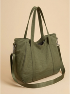 Sac Cabas Léger en Toile Vert