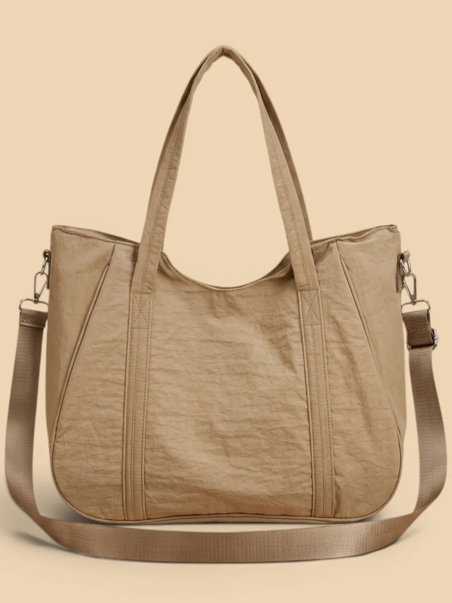 Sac Cabas Léger en Toile Kaki