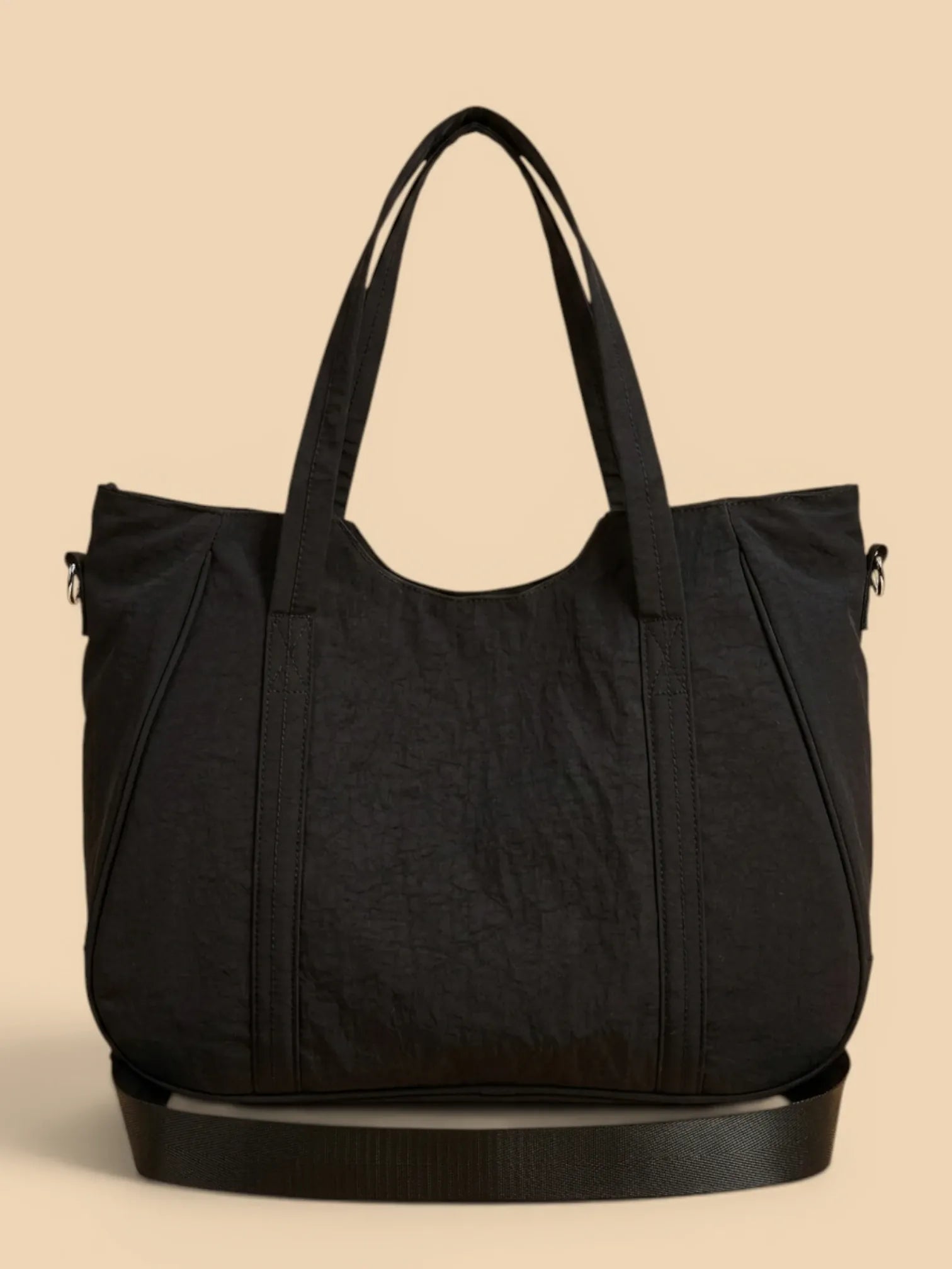Sac Cabas Léger en Toile Noir