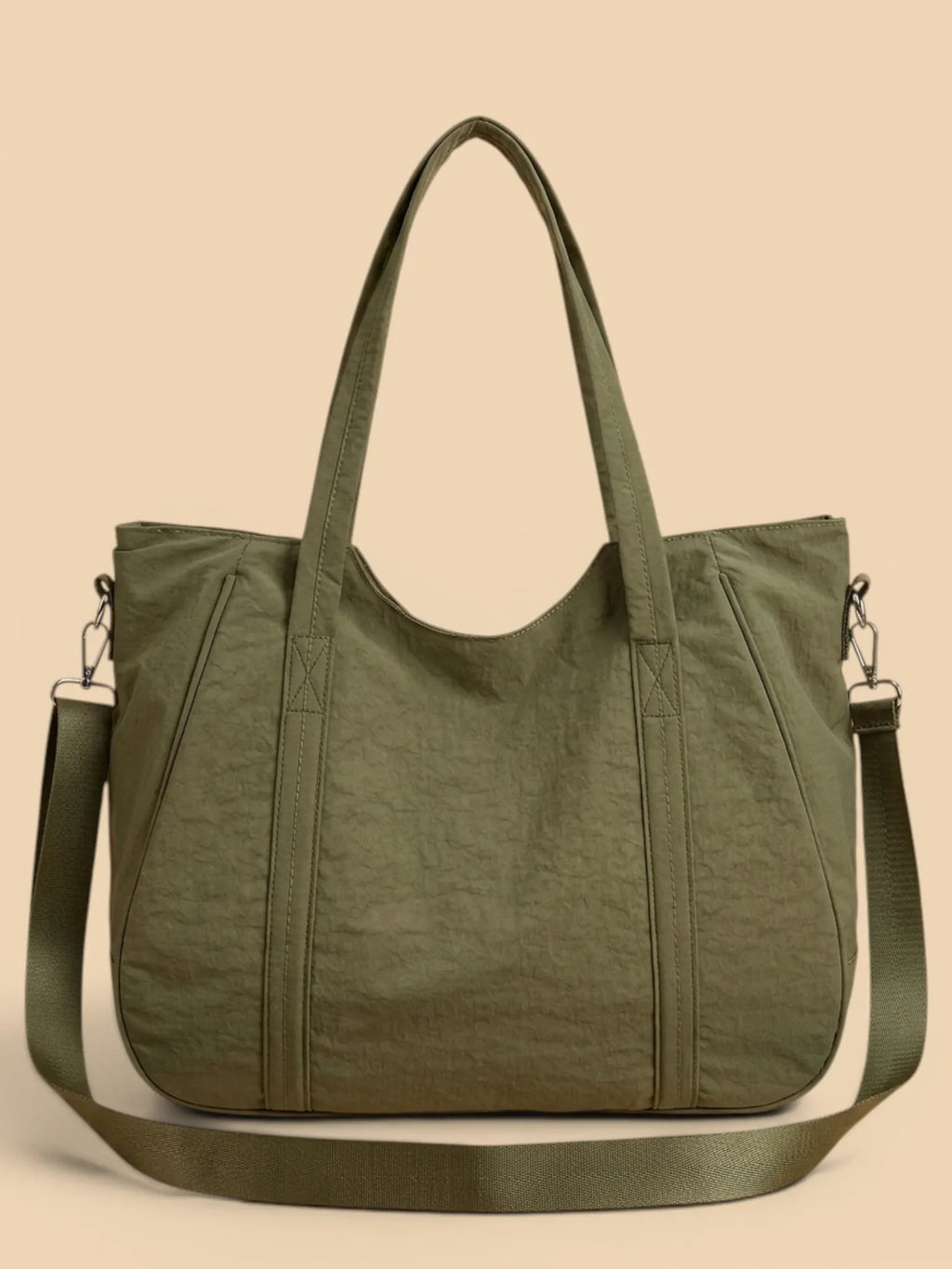 Sac Cabas Léger en Toile Vert