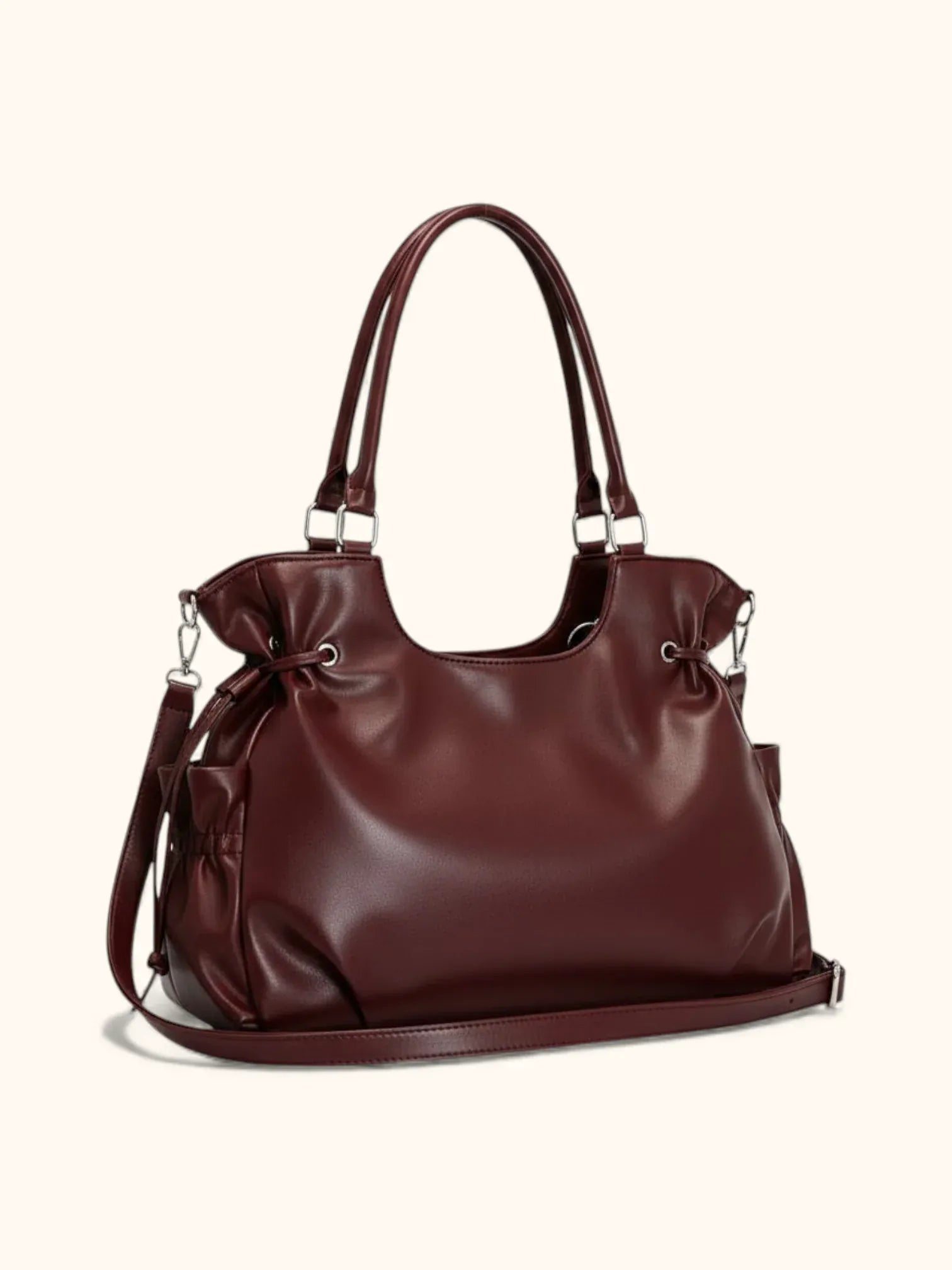 Sac Cabas Étoile Acajou / 40x11x25cm