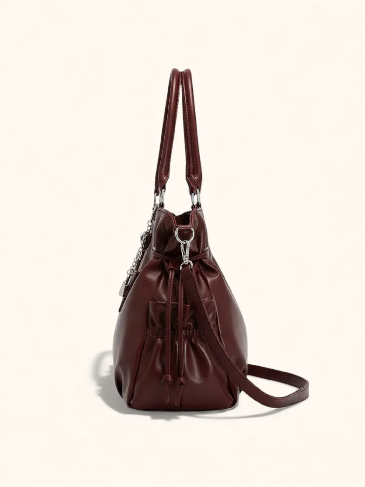 Sac Cabas Étoile Acajou / 40x11x25cm