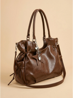 Sac Cabas Marron Étoile