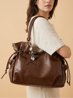 Sac Cabas Marron Étoile