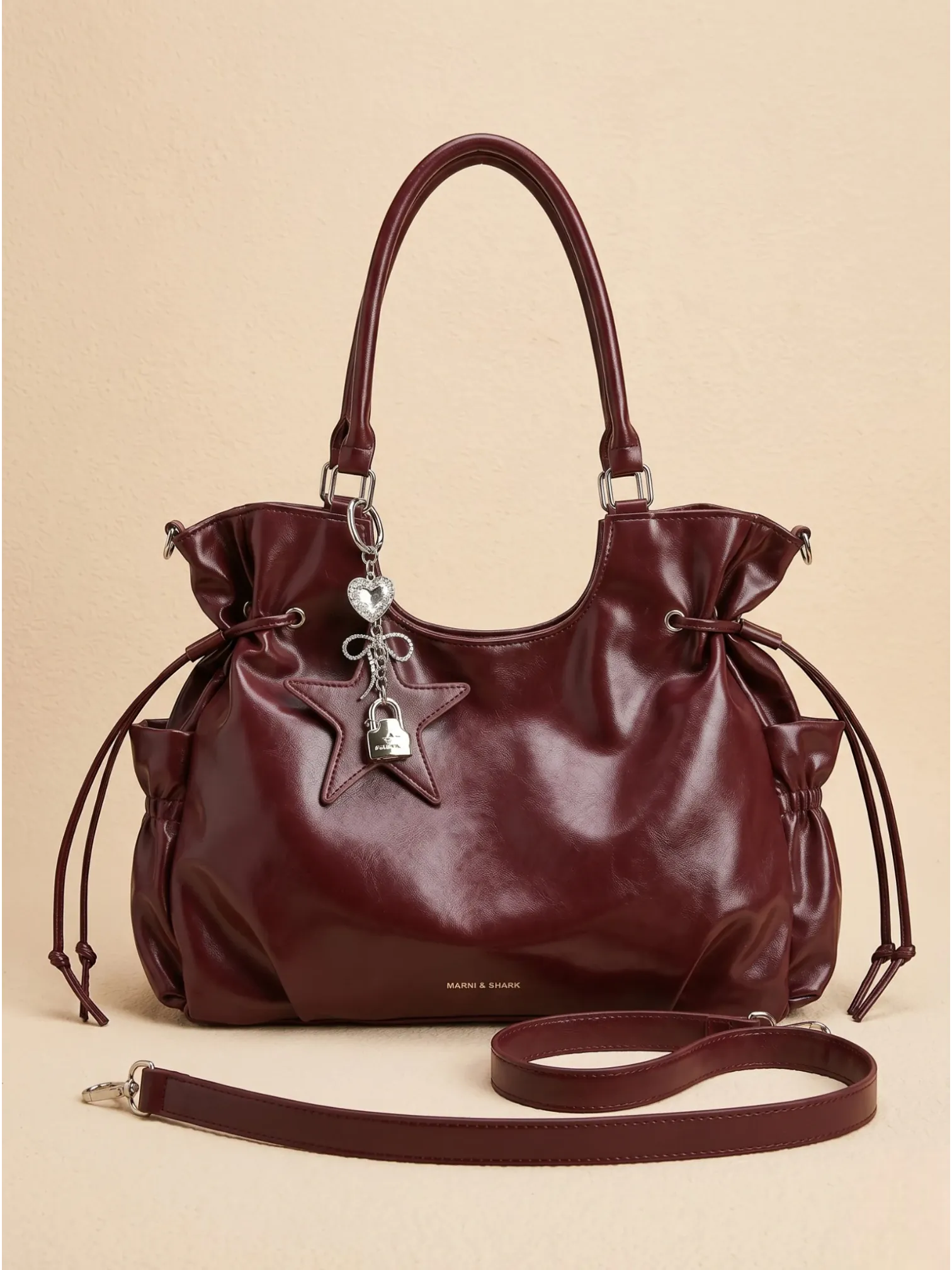 Sac Cabas Étoile Acajou
