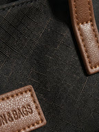Sac Cabas Noir en Nylon Noir
