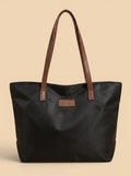 Sac Cabas Noir en Nylon Noir