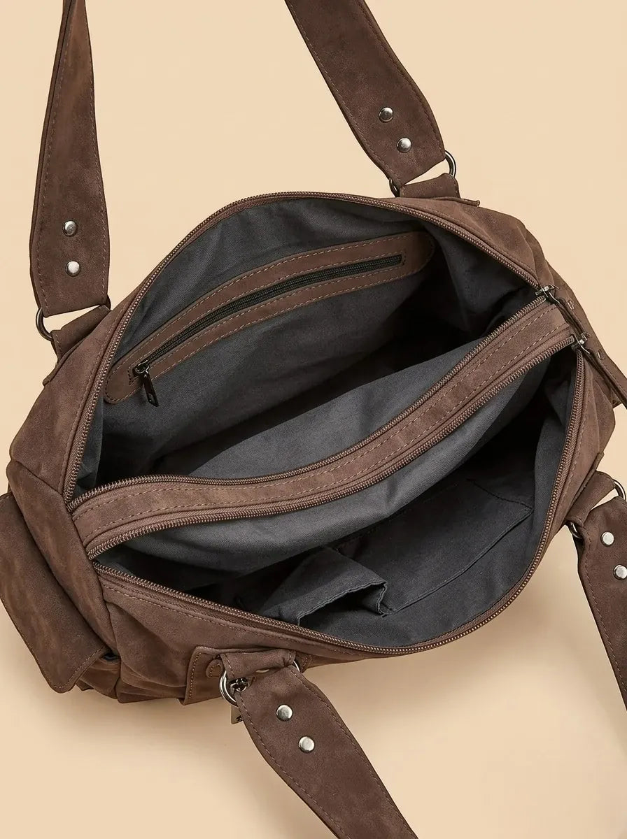Sac Cabas Rebelle Y2K Marron