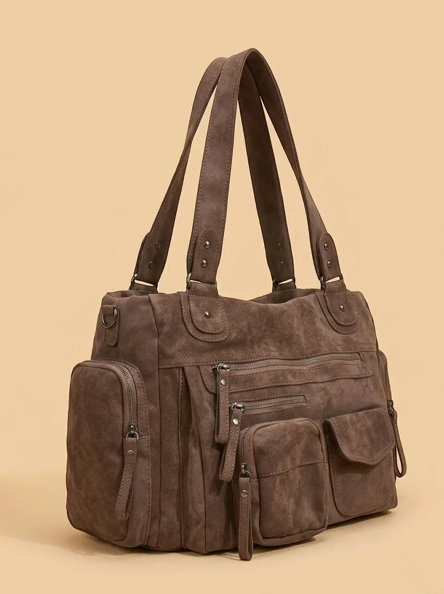 Sac Cabas Rebelle Y2K Marron