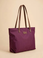 Sac Cabas Violet en Toile Violet
