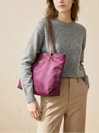 Sac Cabas Violet en Toile Violet