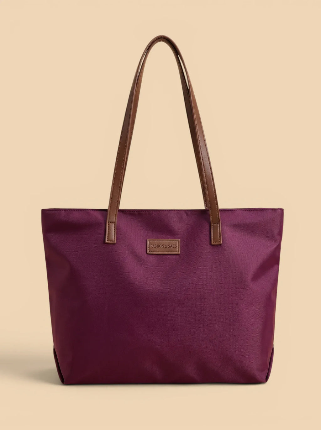 Sac Cabas Violet en Toile Violet