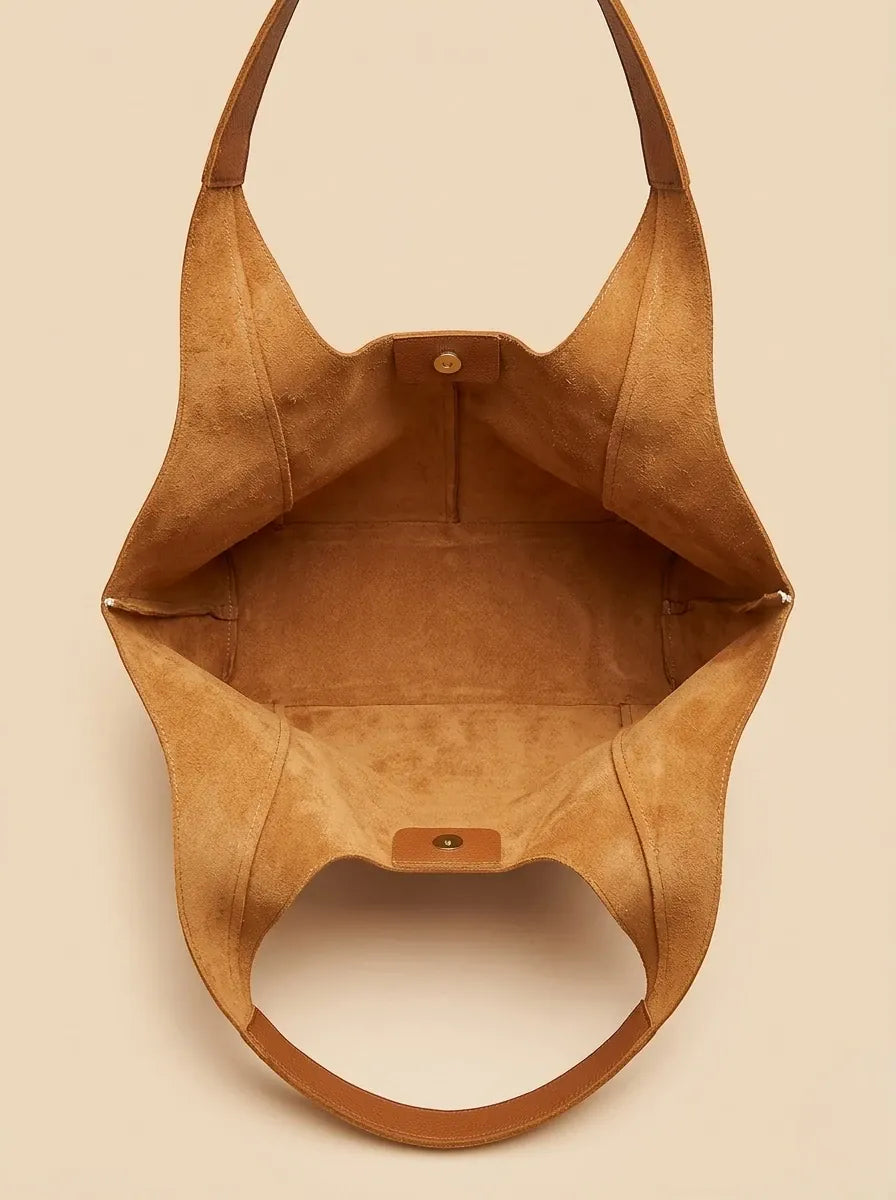 Sac Cours Bureau Femme Chic Marron