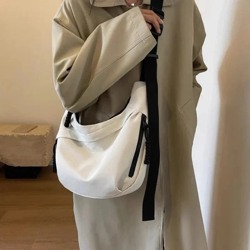 Sac de Cours Bandoulière en Nylon