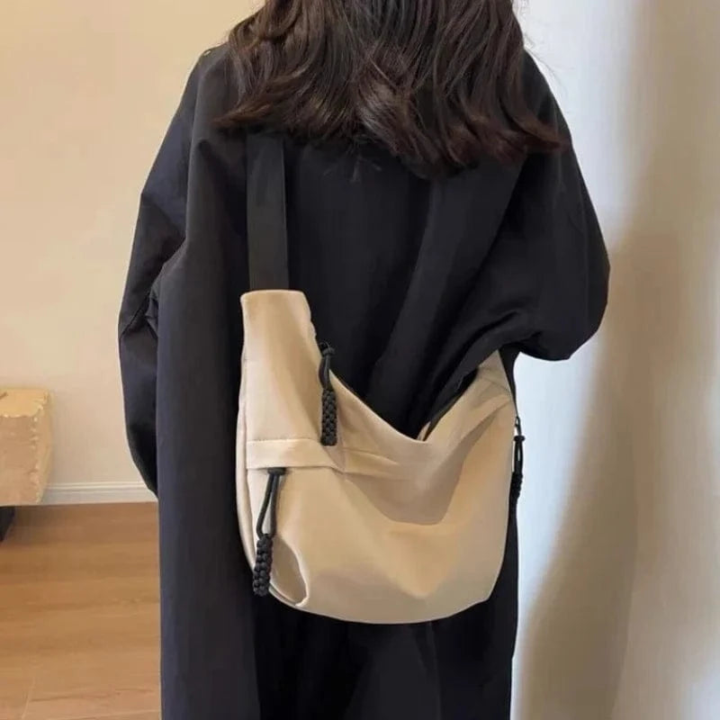 Sac de Cours Bandoulière en Nylon