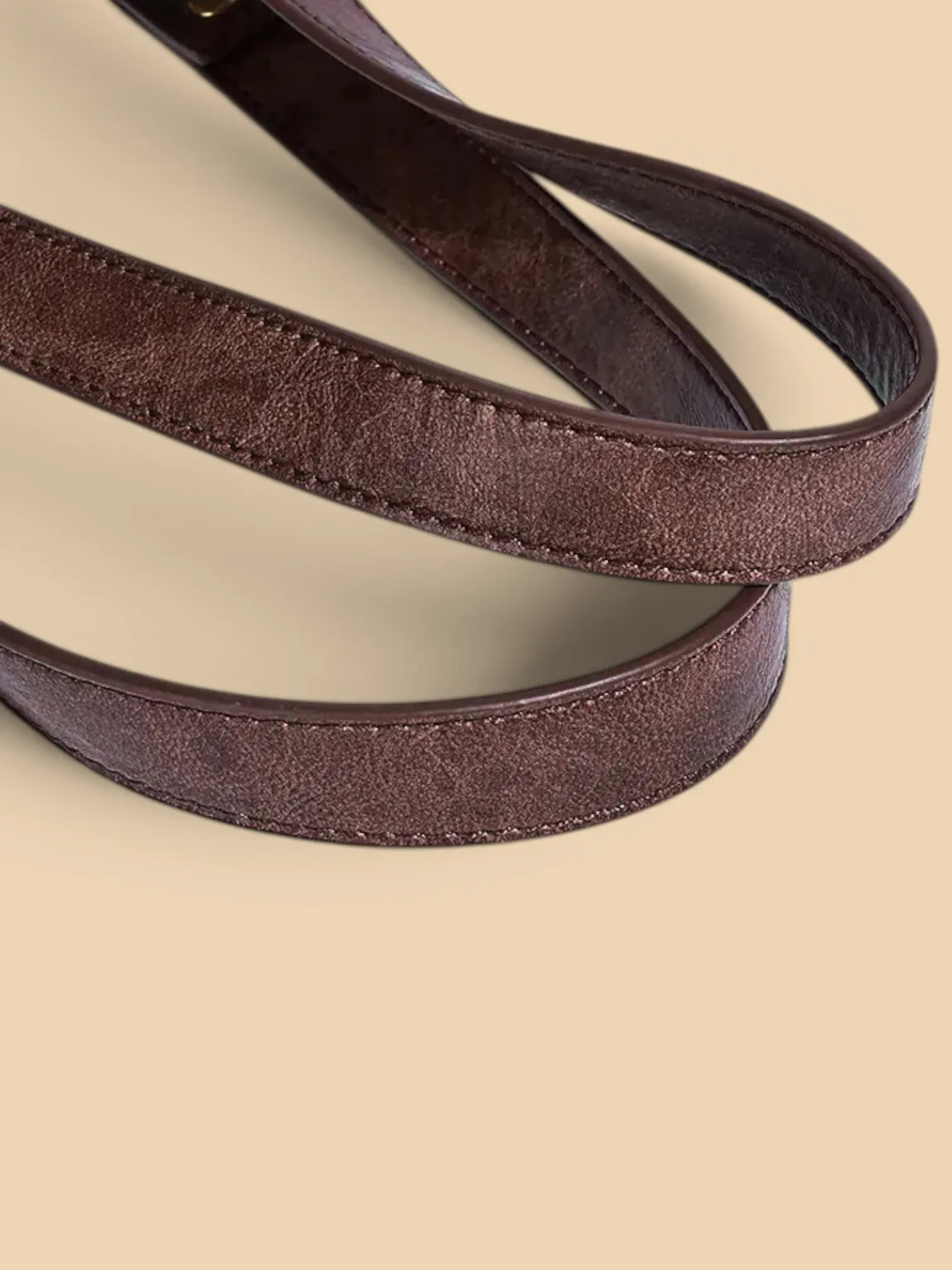 Sac de Cours Cuir Vegan Lavé Multi-Poches Femme