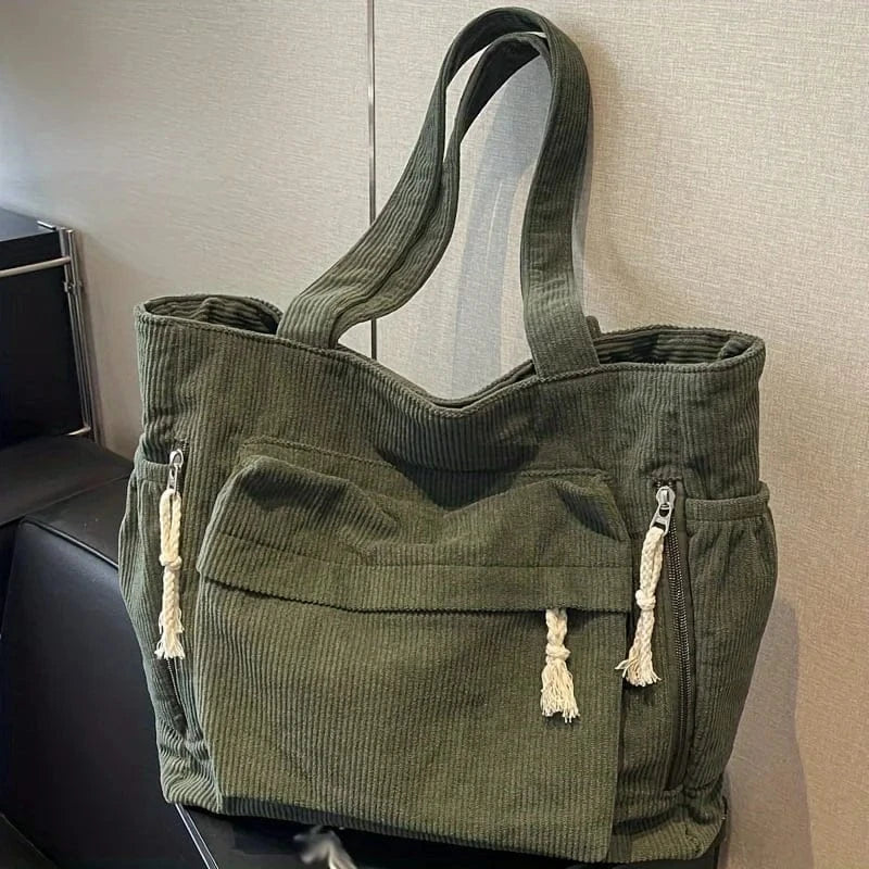 Sac de Cours Design en Velours
