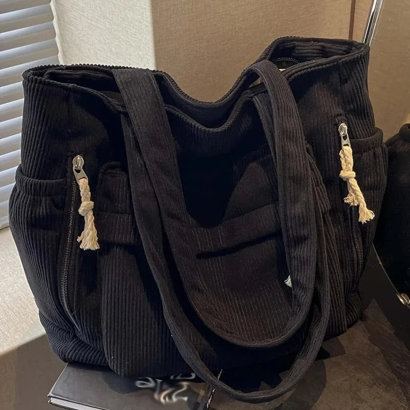 Sac de Cours Design en Velours