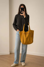 Sac de Cours Doré Doré