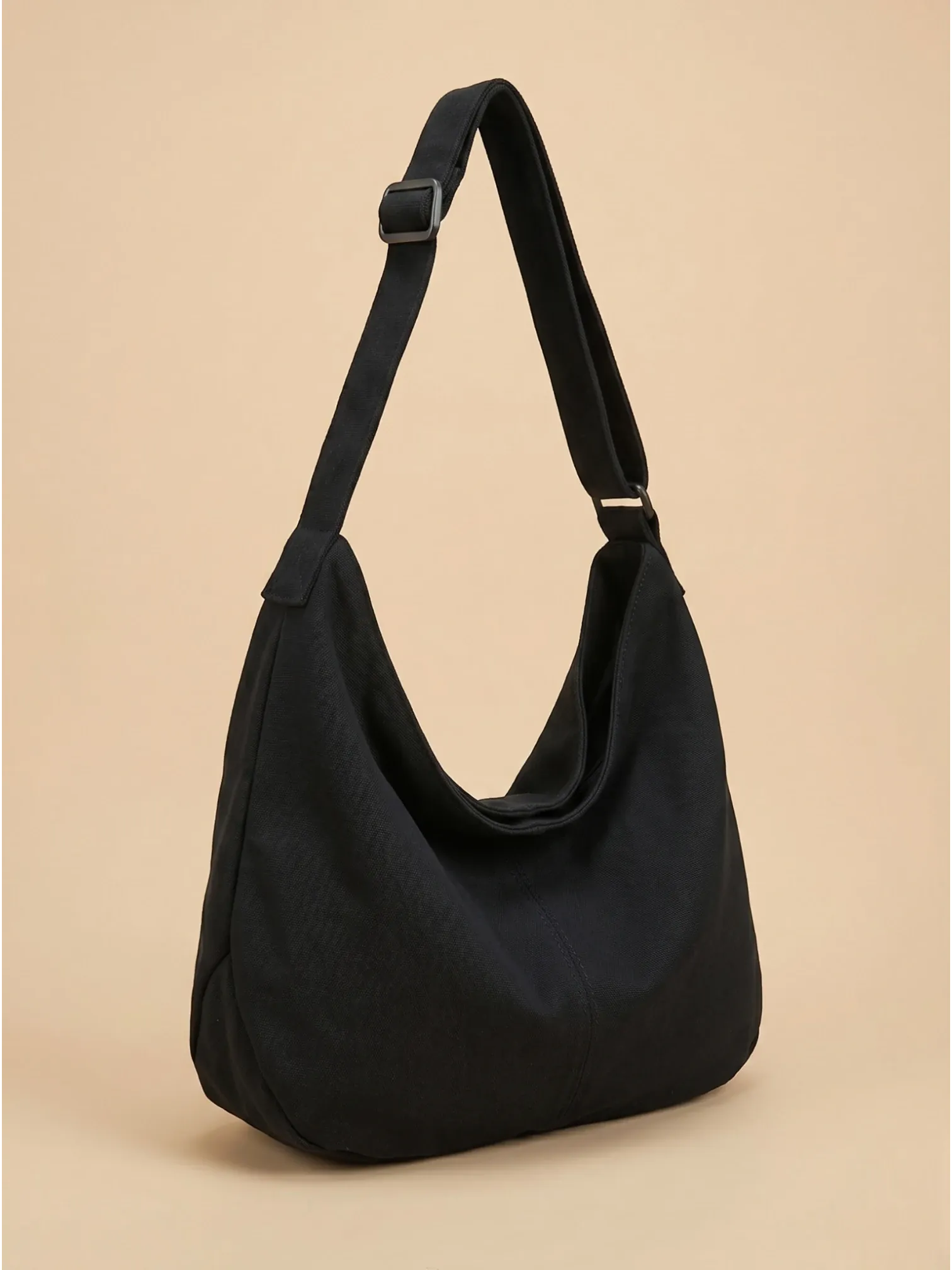 Sac de Cours en Coton Noir