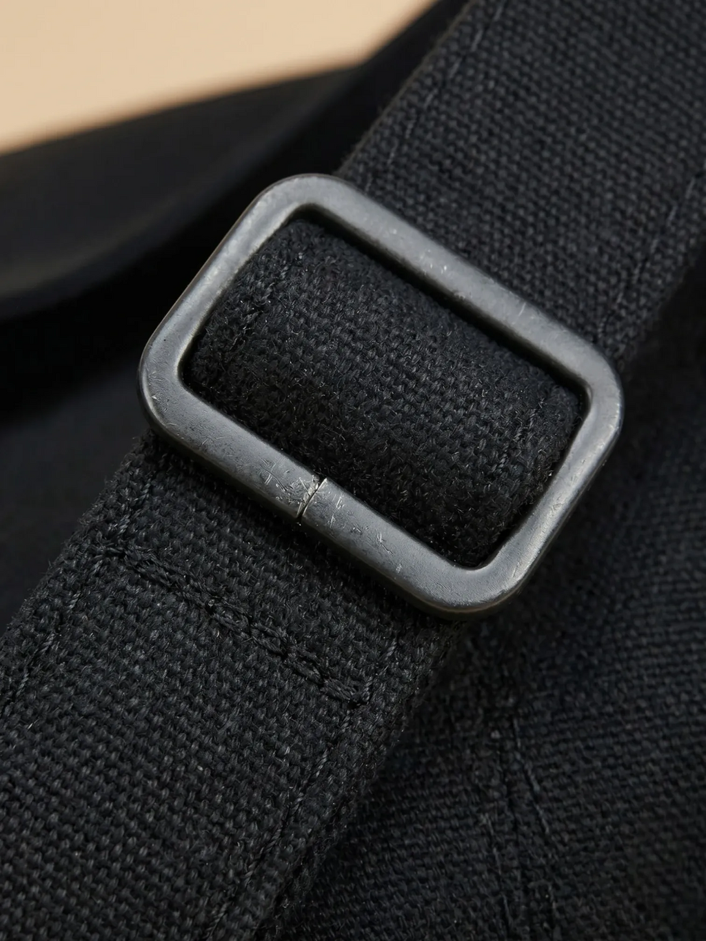 Sac de Cours en Coton Noir