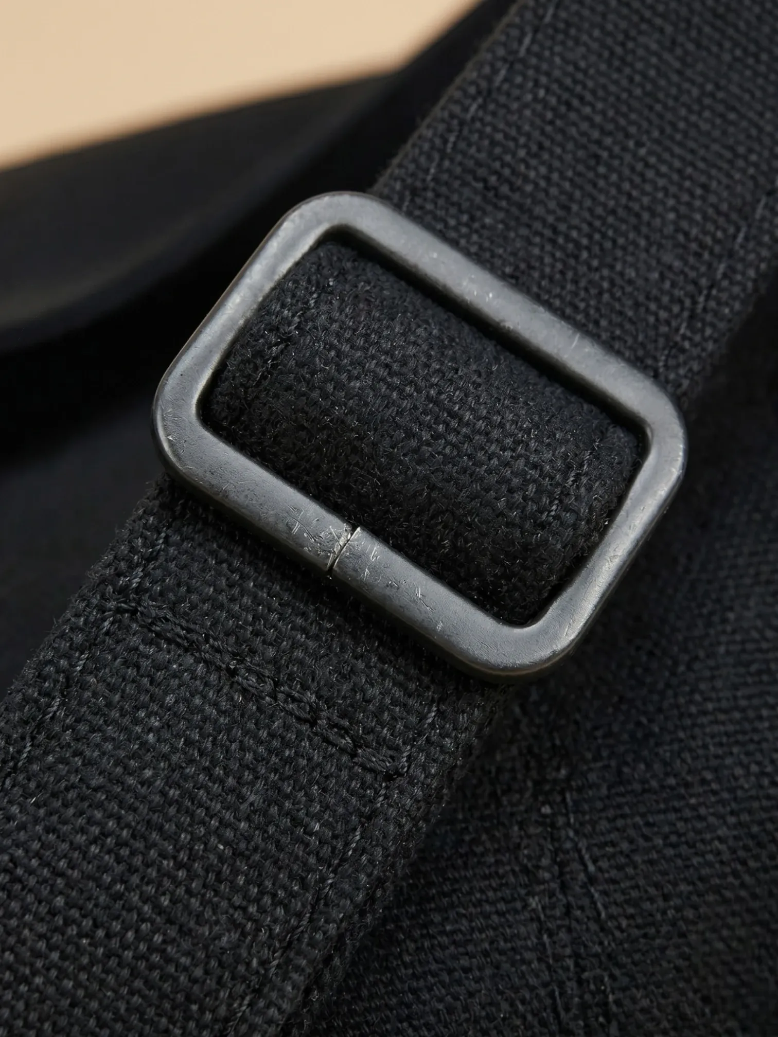 Sac de Cours en Coton Noir