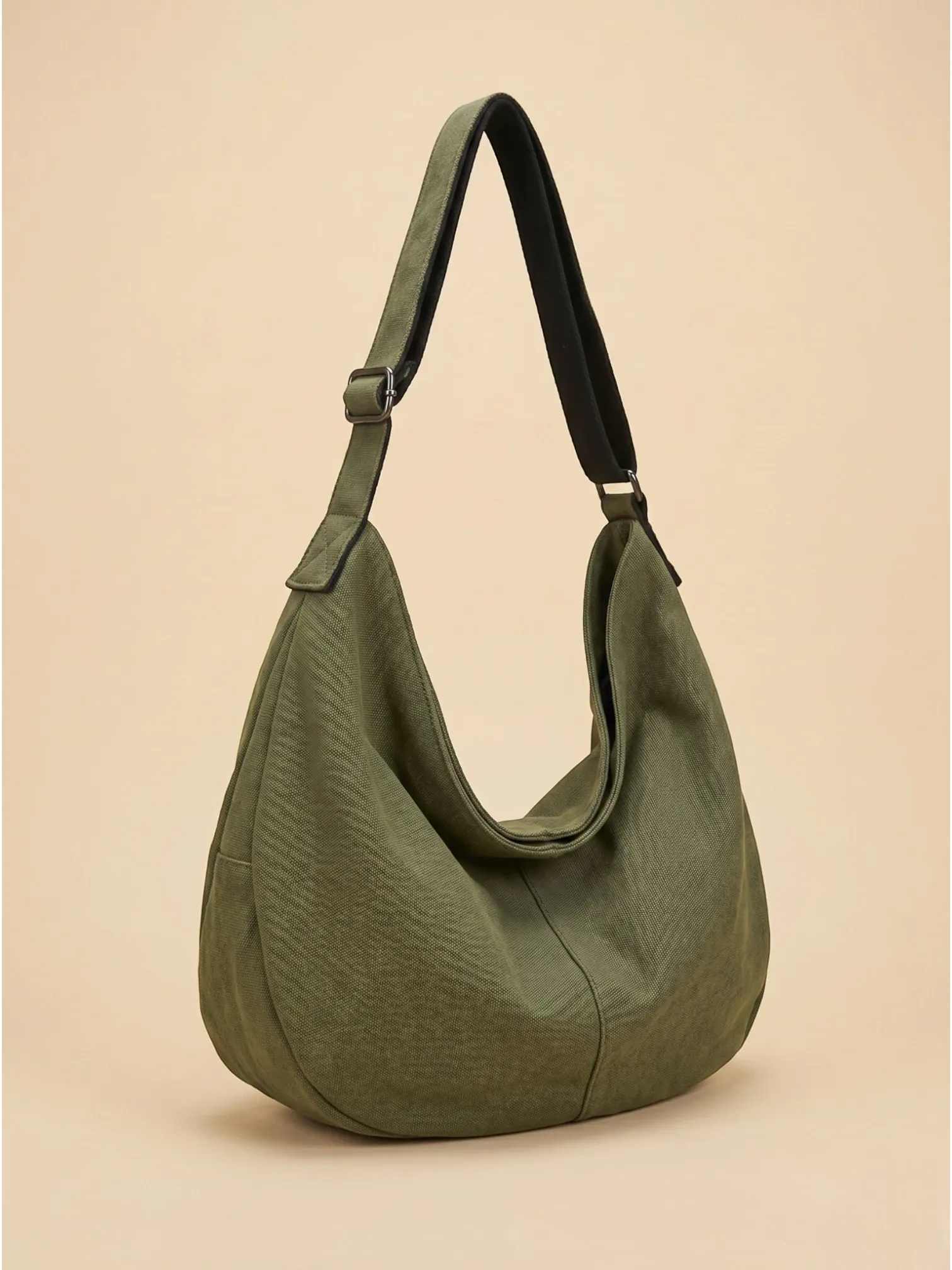 Sac de Cours en Coton Vert